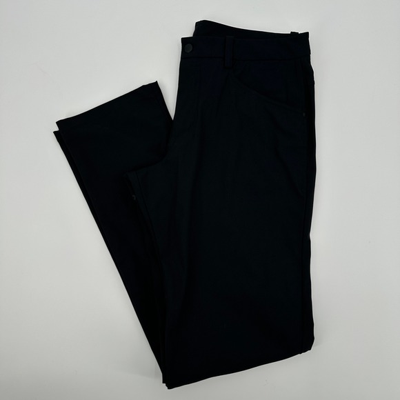 Lululemon‎ ABC Pants Mens Black Slim Fit Technical Stretch Casual Dress Pants